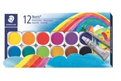 Hobby-Zubehör - Staedtler Malkasten 12 Farben - 888 NC12
