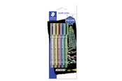 Utensilien zum Schreiben und Zeichnen - Staedtler Marker  metallic 5 ST BK - 8323-S BK5