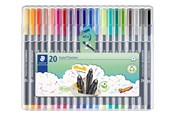Utensilien zum Schreiben und Zeichnen - Staedtler Fineliner triplus  20 St box - 334 SB20