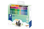 Utensilien zum Schreiben und Zeichnen - Staedtler Fineliner triplus 60ST - 334 C60