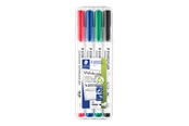 Utensilien zum Schreiben und Zeichnen - Staedtler Whiteboardstift Lumocolor 4St Box - 301 WP4