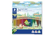 Utensilien zum Schreiben und Zeichnen - Staedtler Buntstift Noris colo 24ST 100% PEFC - 187 C24