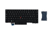 Tastaturen - Lenovo - notebook replacement keyboard - with Trackpoint - France - black - Laptop Ersatztastatur - Französisch - Schwarz - 01YP011