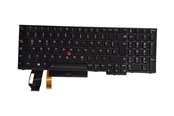 Tastaturen - Lenovo Chicony - Laptop Ersatztastatur - Deutsch - Schwarz - 01YP612