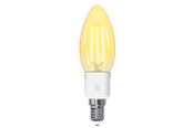 Smart-Home - Deltaco SMART HOME LED filament lamp E14 WiFI 2.4GHz 4.5W 400lm dimmable 220-240V white - SH-LFE14C35
