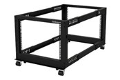 Rack-Gehäuse - StarTech.com 8U Open Frame Rack - 4 Post - 22-40 in. Adjustable Depth rack - 8U - 4POSTRACK8U