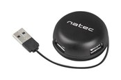 USB-Hubs - Natec Bumblebee - hub - 4 ports USB-Hubs - 4 - Schwarz - NHU-1330