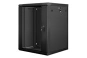 Rack-Gehäuse - Lanberg WF01-6615-10B - 15U - Wall Mount Rack Cabinet - WF01-6615-10B