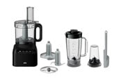 Küchenmaschinen - Braun Küchenmaschine FP 3132 BK - food processor - 800 W - 0X22011030
