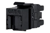 Netzwerkzubehör - Solarix modular insert - SXKJ-6-UTP-BK-NA