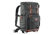 Kamerataschen - Walimex mantona Luis Photo Backpack Green Retro - 21343