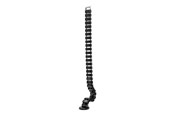 Kabelkanal / Kabelschlauch - Deltaco Office Spine Cable Organizer & Hider black - DELO-0203