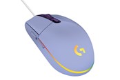 Maus - Logitech G203 LIGHTSYNC - Lilac - Gaming Maus (Lila mit RGB) - 910-005853