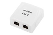 Netzwerkzubehör - Lanberg network surface mount box - OS6-0002-W
