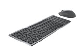 Tastaturen - Dell Wireless Keyboard and Mouse - Tastatur & Maus Set - Deutsch - Grau - KM7120W-GY-GER