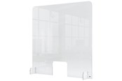 Raumteiler - Nobo Skrankedeler akryl med åbning 70x85cm - 1915488