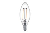 LED-Birnen - Philips LED-Lampe Classic Candle 2W/827 (25W) Clear E14 - 929001238395