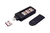Systemzubehör - Roline USB Port Blocker Set. (Key + 4 Locks) - 11.02.8330