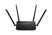 Wlan Router - ASUS RT-AC1200 V2 -Wi-Fi 5 - Dual-band - 4-Port switch - Router Wi-Fi 5 - 90IG0550-BM3400