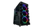Gehäuse - LC Power Gaming 709B Solar_System_X - Gehäuse - Tower - Schwarz - LC-709B-ON