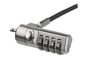 Systemzubehör - StarTech.com Laptop Cable Lock - Swivel Hinge - 4-Digit Combination Lock security cable lock - LTLOCK4D