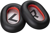 Handys - Anderes Zubehör - HP Poly Voyager 8200 Black Leatherette Ear Cushions (2 Pieces) (85Q42AA) - 85Q42AA