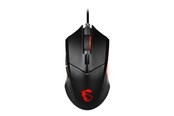 Maus - MSI Maus Clutch GM08 Gaming Maus Black USB - Maus (Schwarz) - S12-0401800-CLA