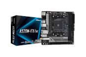 Mainboard - ASRock A520M-ITX/AC Mainboard - AMD A520 - AMD AM4 socket - DDR4 RAM - Mini-ITX - 90-MXBDG0-A0UAYZ