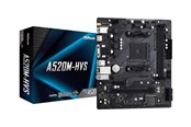 Mainboard - ASRock A520M-HVS Mainboard - AMD A520 - AMD AM4 - DDR4 RAM - Micro-ATX - 90-MXBE60-A0UAYZ