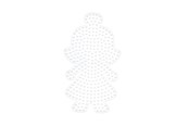 Kreativ-Spiele - Hama Ironing bead plate - Pop - 330