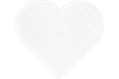 Kreativ-Spiele - Hama Ironing Beads Heart Pegboard-Large - 233