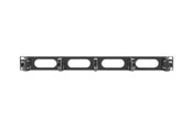 Kabelkanal / Kabelschlauch - Lanberg AK-1205-B - cable organizer - 1U - 19" - AK-1205-B