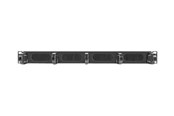 Rack-Gehäuse - Lanberg AK-1203-B - 1U - Brush Panel - AK-1203-B