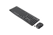 Tastaturen - Logitech MK295 Silent Wireless Combo - Off White - US - Tastatur & Maus Set - Englisch (US) - Silber - 920-009824