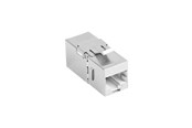 Netzwerkzubehör - Lanberg Feed-Thru Keystone Connector RJ45->RJ45 CAT6 FTP 90 - KSF6-3090