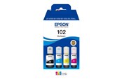 Druckerzubehör - Tinte & Toner - Epson 102 EcoTank - 4-colour Multipack (Black Yellow Cyan Magenta) Ink - C13T03R640