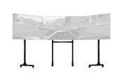 Wandhalterungen, AV-Halterungen & AV-Möbel - Next Level Racing Free Standing Triple Monitor Stand - mounting kit - Max 70 kg - recommended for 65" - NLR-A010