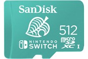 Speicherkarten - SANDISK Nintendo Switch microSD - 100MB/s - 512GB - Animal Crossing edition - SDSQXAO-512G-GNCZN