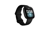Smartwatches, Pulsuhren, Sportuhren & Schrittzähler - Fitbit Versa 3 Black/Black Aluminum - 4061856798509