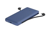 Powerbank (Akku) - Belkin 10K PD Power Bank with Integrated Cables - 10000 mAh - BPB006BTBLU