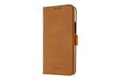 Handys - Cover & Cases - Insmat PREMIUM FLIPCASE IPHONE 12 PRO BROWN - 650-2896