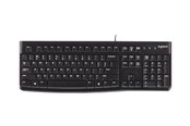 Tastaturen - Logitech K120 Corded Keyboard - SWISS - Tastatur - Schweiz - Schwarz - 920-002504