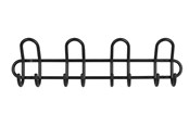 Halterungen & Scharniere - Home>it Coat rack C4 4-peg - black - 12194