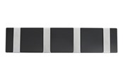 Halterungen & Scharniere  - Home>it Coat rack 4-peg FLEX - black - 12453