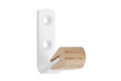 Halterungen & Scharniere  - Home>it Small beechwood peg – white - 12708