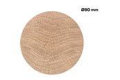 Halterungen & Scharniere - Home>it Wooden peg Ø90 - Oak - 12806