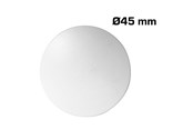 Halterungen & Scharniere  - Home>it Wooden knob Ø45 – white - 12808