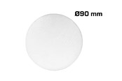 Halterungen & Scharniere  - Home>it Wooden knob Ø90 – white - 12814