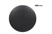 Halterungen & Scharniere  - Home>it Wooden knob Ø90 – black - 12822