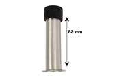 Halterungen & Scharniere  - Home>it Door stop wall Ø19 x H82mm - stainless steel - 13136